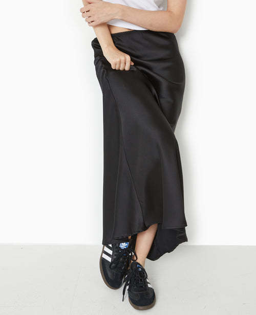 Jupe longue satinée - PIMKIE - 5