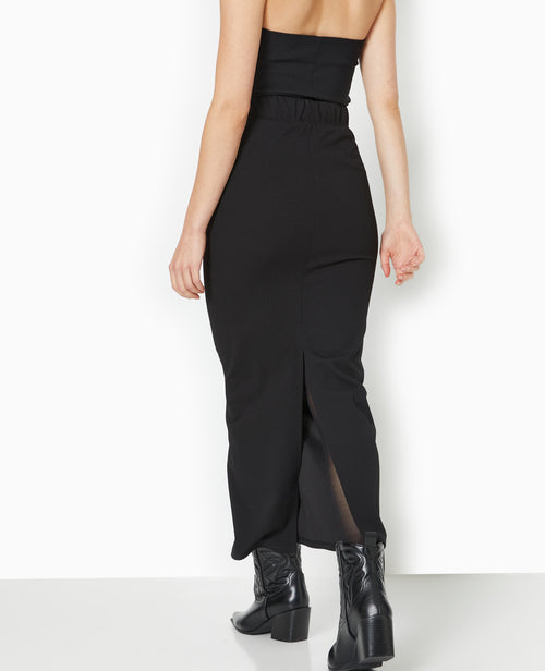 Jupe longue avec fente dos - PIMKIE - 7