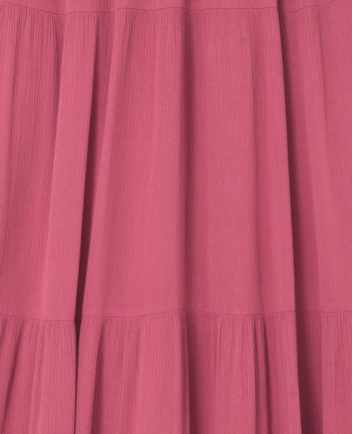 Jupon long à étages avec ceinture élastiquée - PIMKIE - 8