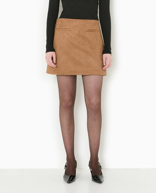 Mini-jupe en suédine - PIMKIE - 5