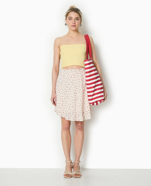 Jupe patineuse avec petites fleurs - PIMKIE - 3
