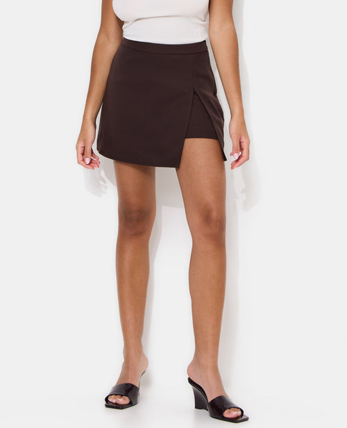 Jupe-short city avec fente - PIMKIE - 5