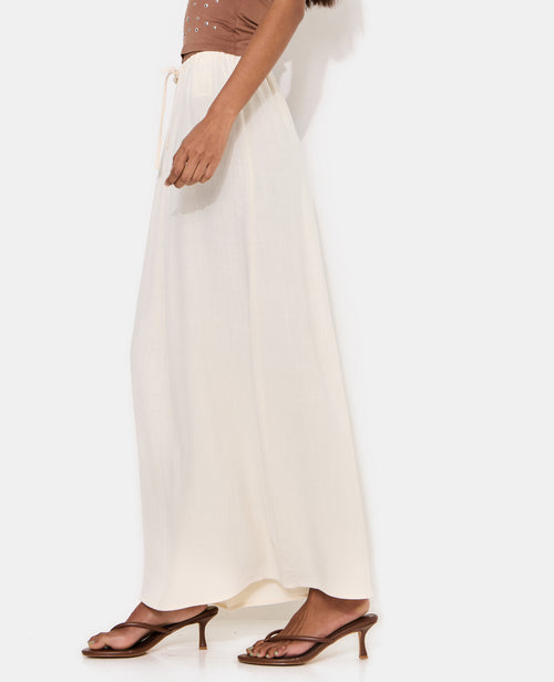 Jupe longue avec lin - PIMKIE - 2