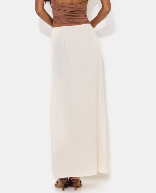 Jupe longue avec lin - PIMKIE - 6