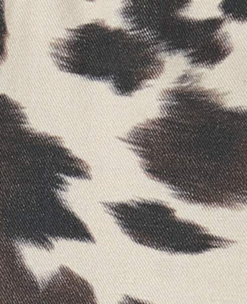 Mini-jupe en toile motif vache - PIMKIE - 8