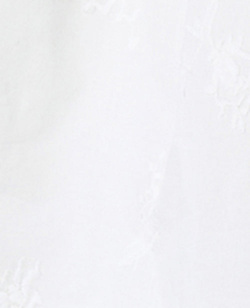 Jupe courte en voile de coton brodé - PIMKIE - 9