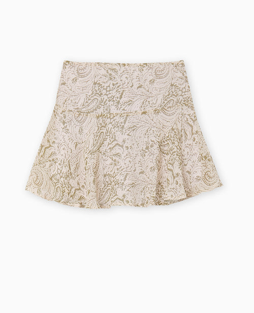 Jupe courte motif cachemire - PIMKIE - 4