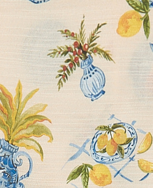 Jupe-short en tissu fluide motif fruits - PIMKIE - 8