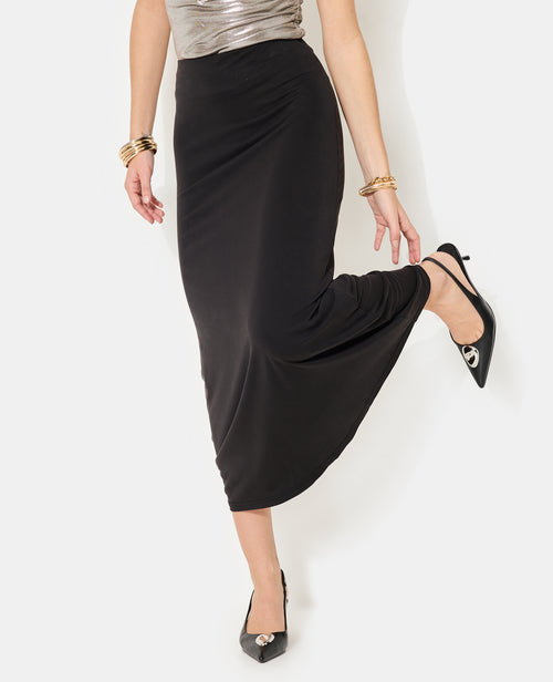 Jupe longue en maille fluide - PIMKIE - 3