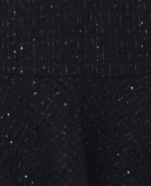 Jupe courte en tweed avec sequins - PIMKIE - 8