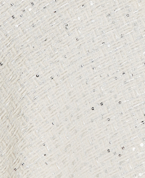 Jupe courte en tweed avec sequins - PIMKIE - 7