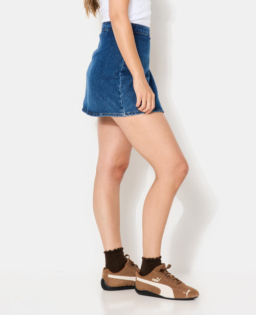 Jupe-short en jean - PIMKIE - 3