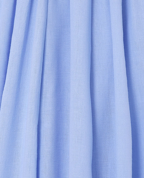 Jupe longue et évasée avec ceinture smock - PIMKIE - 8