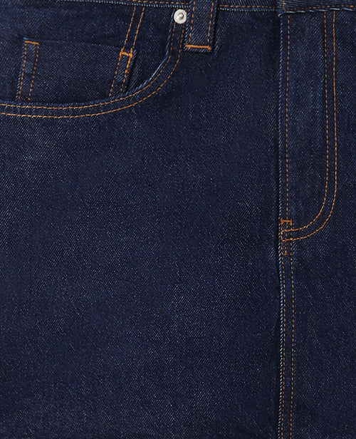 Mini jupe-short taille basse en jean - PIMKIE - 8