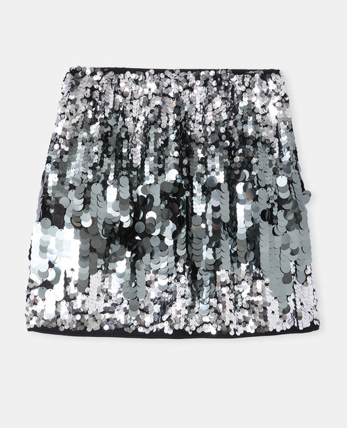Jupe courte avec sequins - PIMKIE - 4