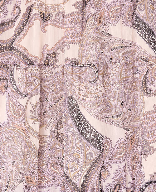 Jupe longue en voile motif cachemire - PIMKIE - 7