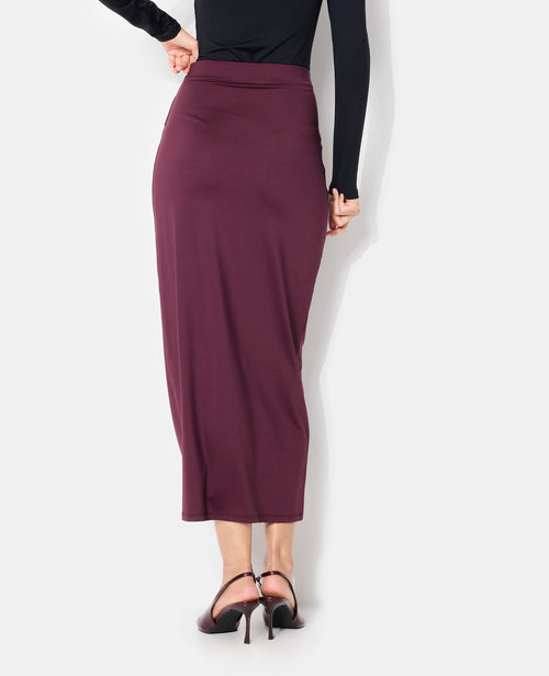 Jupe longue en maille avec ceinture fantaisie - PIMKIE - 6