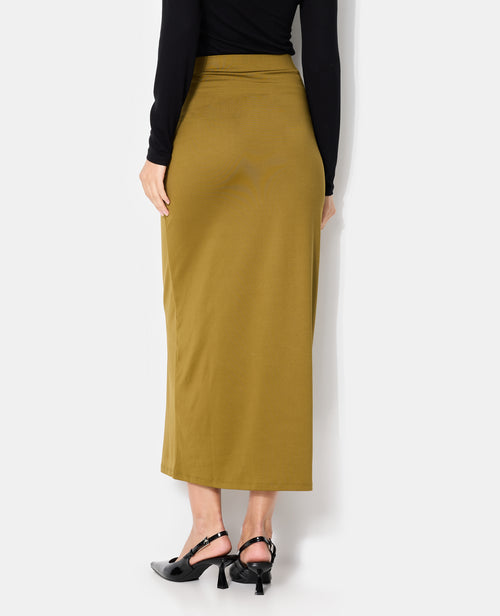 Jupe longue en maille avec ceinture fantaisie - PIMKIE - 6