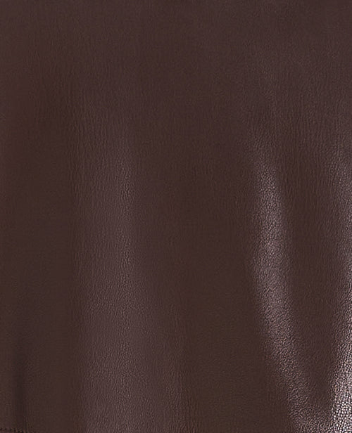 Jupe longue et évasée en simili avec jeux de couture - PIMKIE - 8