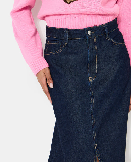 Jupe longue en jean - PIMKIE - 2