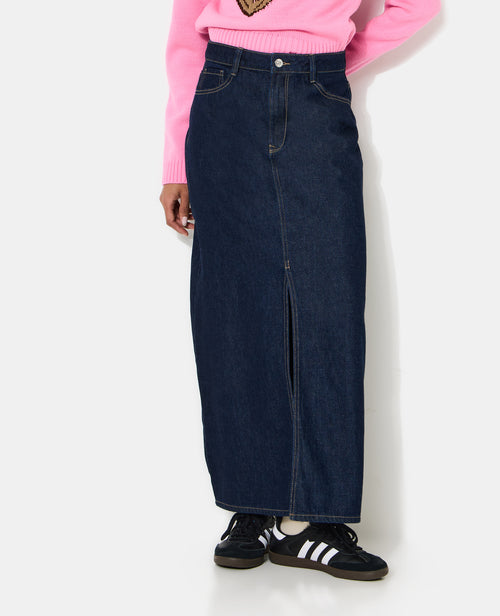 Jupe longue en jean - PIMKIE - 5