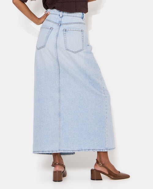 Jupe longue en jean - PIMKIE - 2