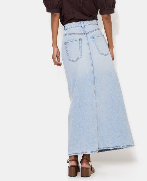 Jupe longue en jean - PIMKIE - 6