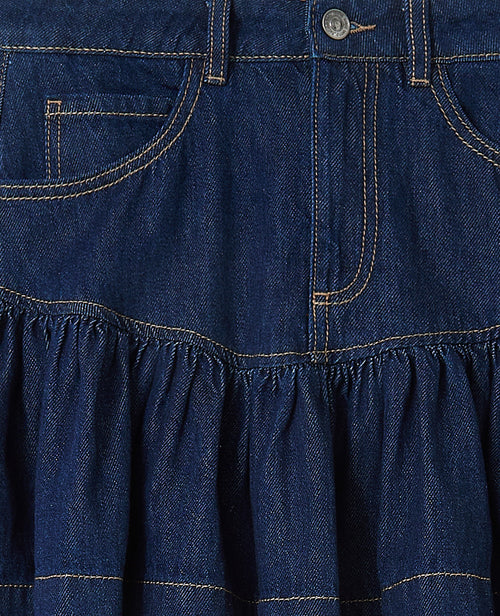 Jupe courte en jean - PIMKIE - 7