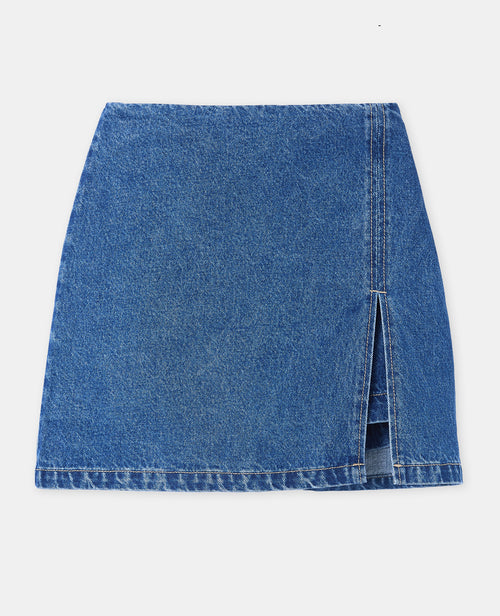 Jupe-short en jean - PIMKIE - 4