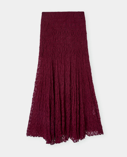 Jupe longue en dentelle - PIMKIE - 4