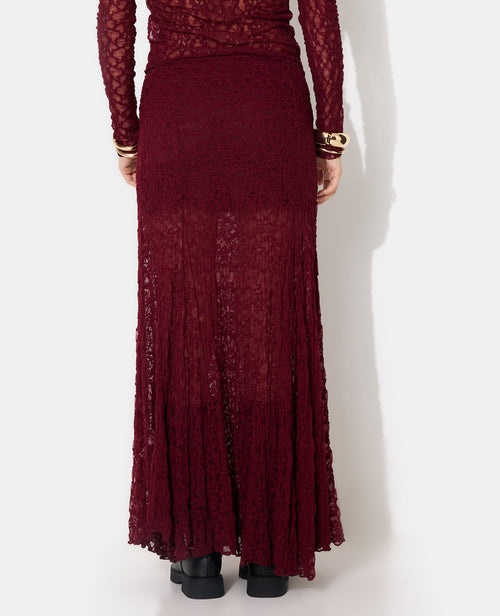 Jupe longue en dentelle - PIMKIE - 6