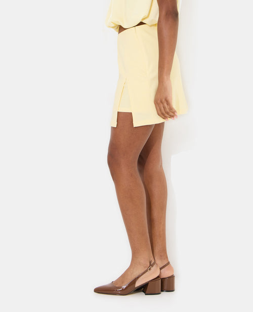 Jupe-short en tissu effet lin - PIMKIE - 2