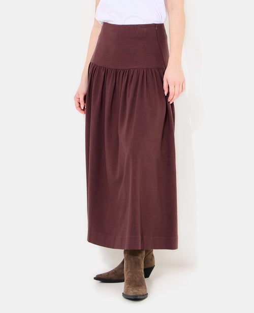 Jupon long avec taille droite - PIMKIE - 5