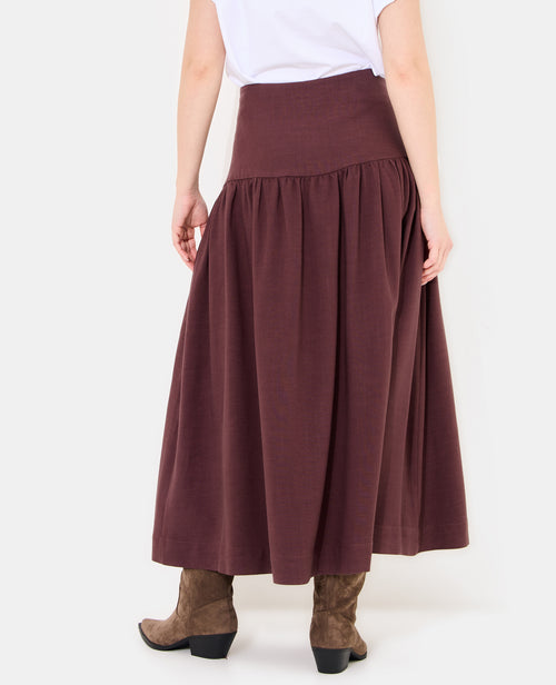 Jupon long avec taille droite - PIMKIE - 6