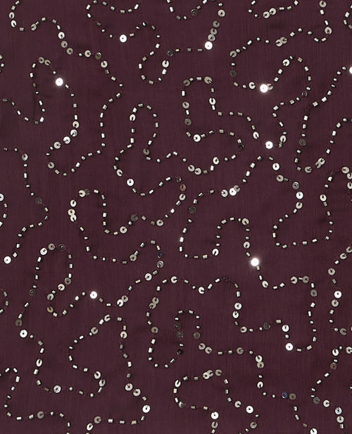 Jupe courte en voile avec sequins et perles - PIMKIE - 8