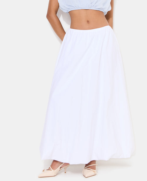 Jupe longue forme boule taille élastiquée - PIMKIE - 5