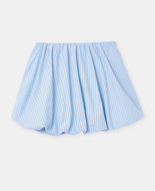 Jupe courte rayée forme boule - PIMKIE - 4