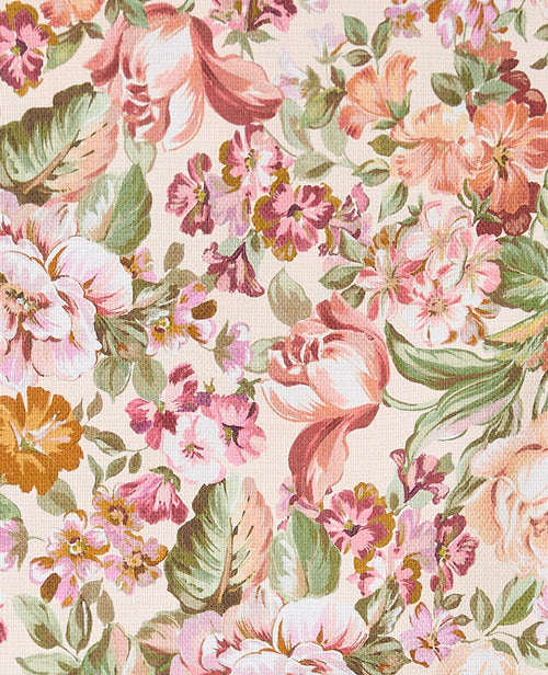 Jupe-short motif fleurs façon tapisserie - PIMKIE - 8