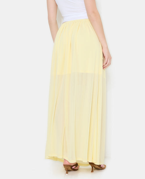 Jupe longue en voile avec liens à nouer - PIMKIE - 6