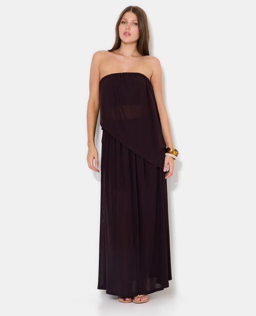 Jupe longue en voile avec lien coulissé - PIMKIE - 3