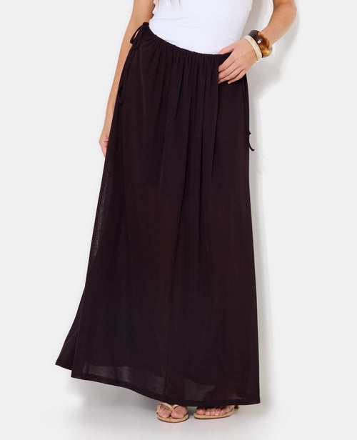 Jupe longue en voile avec lien coulissé - PIMKIE - 5