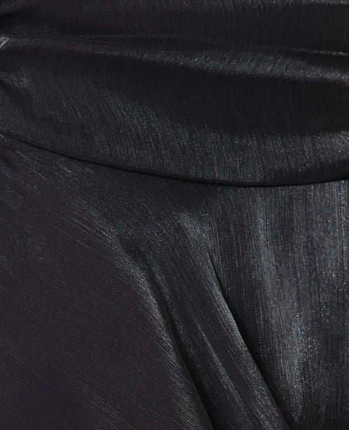 Jupe courte en voile brillant avec drapés et volants - PIMKIE - 8