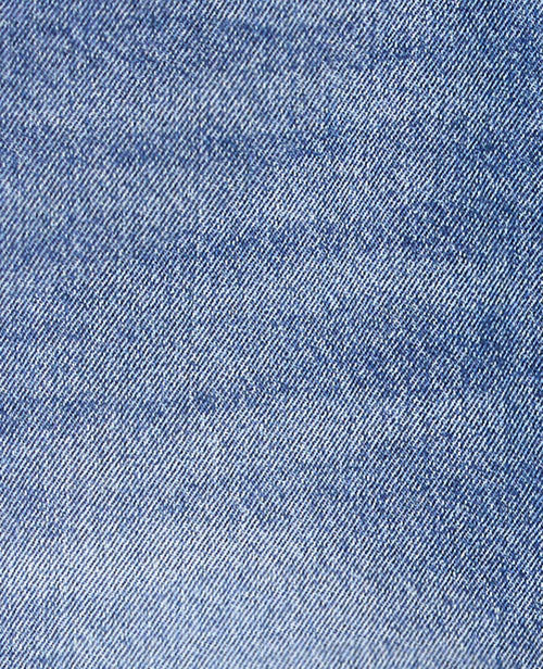 Jupe courte en jean avec bouton décalé - PIMKIE - 1