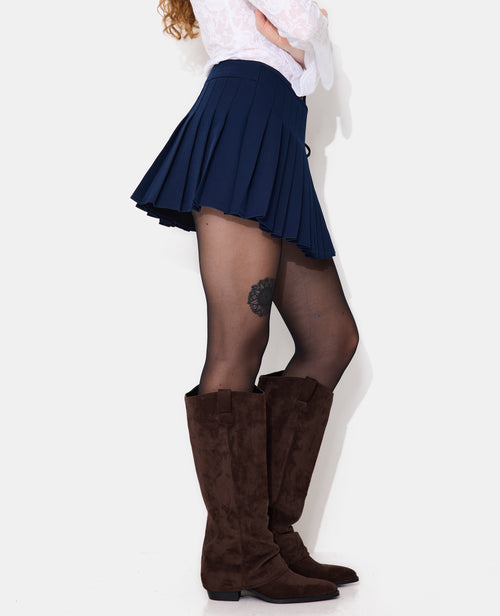 Jupe-short plissée effet portefeuille - PIMKIE - 2
