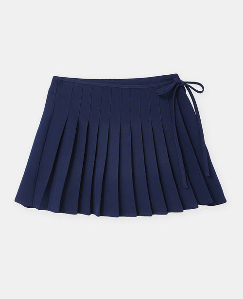 Jupe-short plissée effet portefeuille - PIMKIE - 4