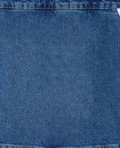 Jupe-short en jean avec bandes contrastées - PIMKIE - 2