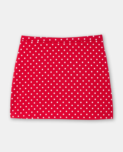 Jupe-short motif pois - PIMKIE - 4