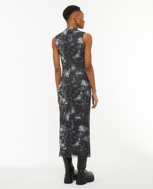 Robe longue en tulle effet marbré - PIMKIE - 4