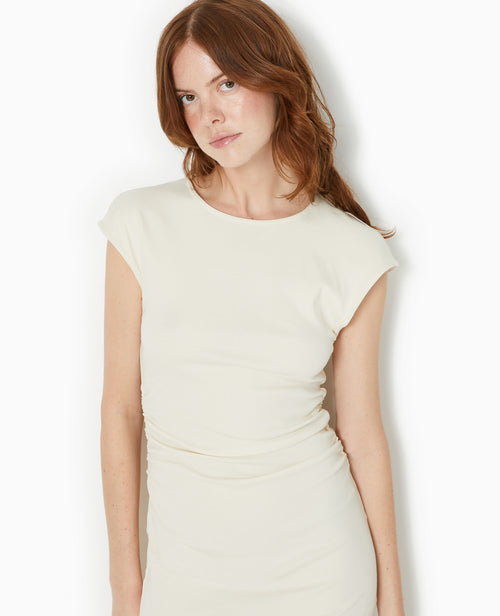 Robe courte sans manches avec fronces côtés - PIMKIE - 3