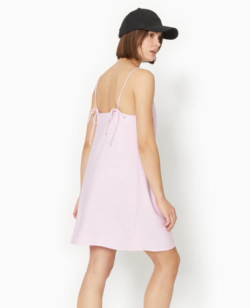 Robe courte avec bretelles à nouer - PIMKIE - 6